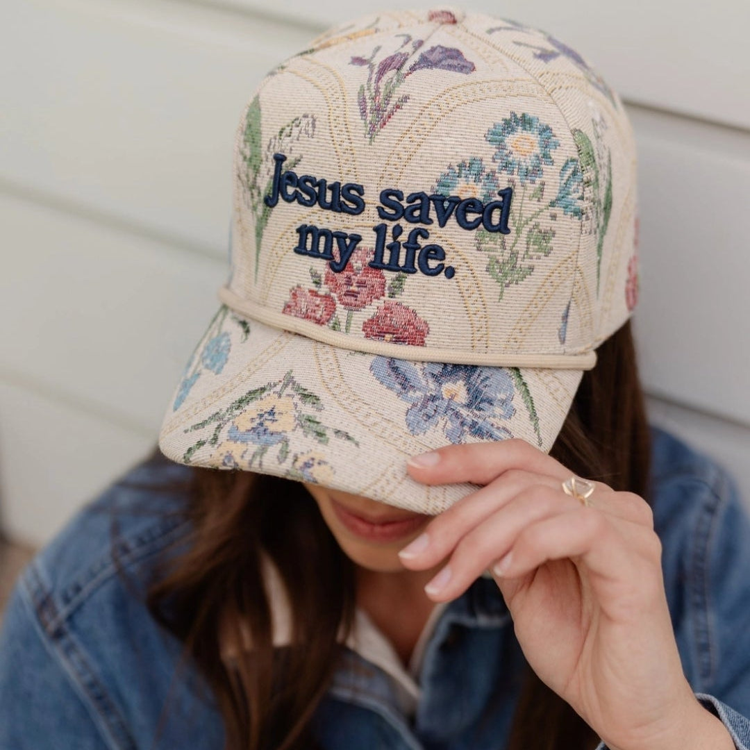 Jesus Saved My life Hat