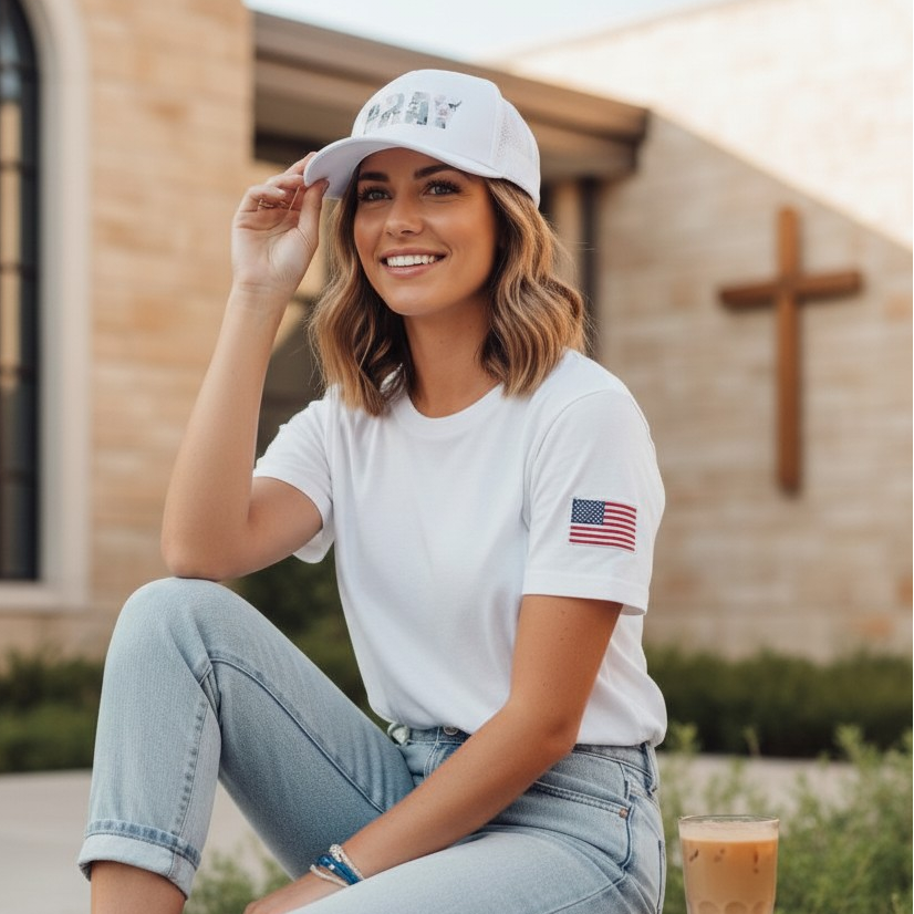 Faith in Bloom PRAY Hat