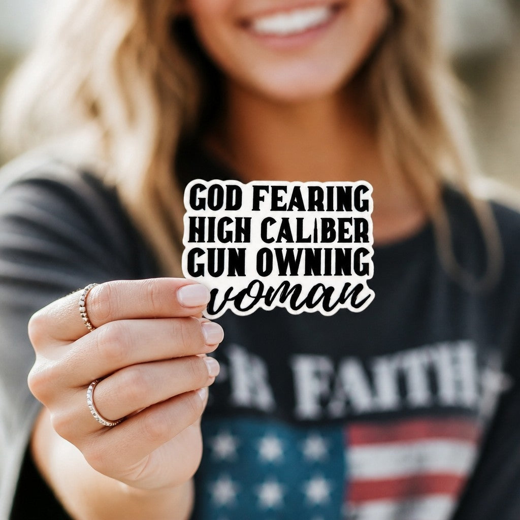 High Caliber Sticker