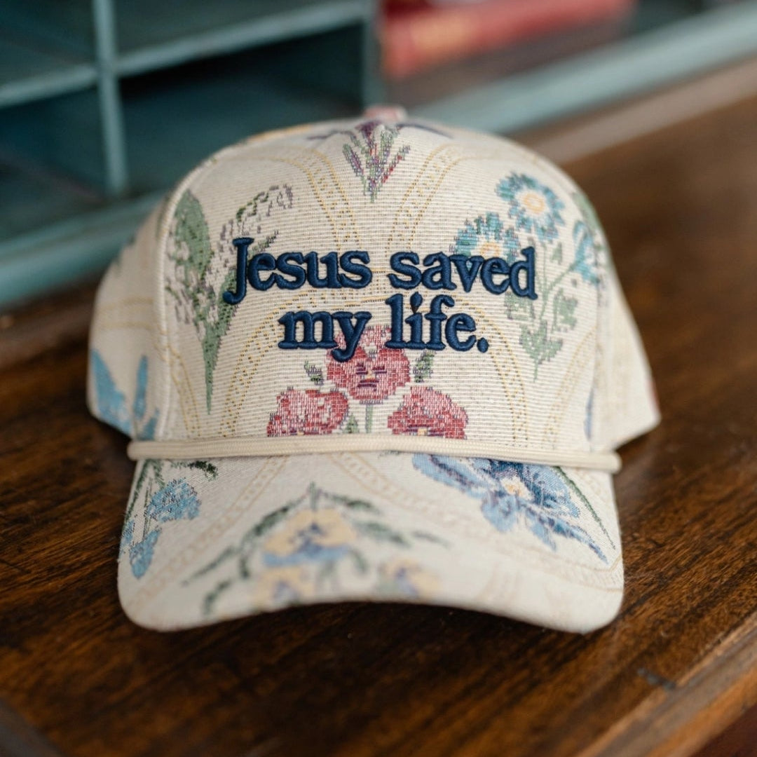 Jesus Saved My life Hat