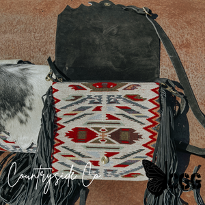 Rodeo Rebel Conceal Carry Cowhide Purse