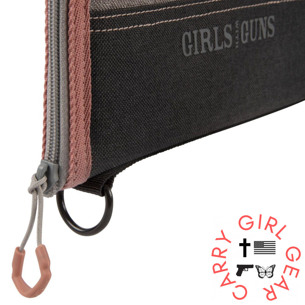 Roses Are Gold Handgun Case Pistol