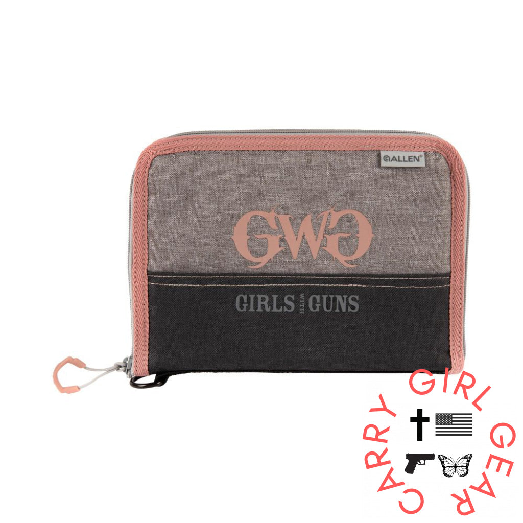 Roses Are Gold Handgun Case Pistol