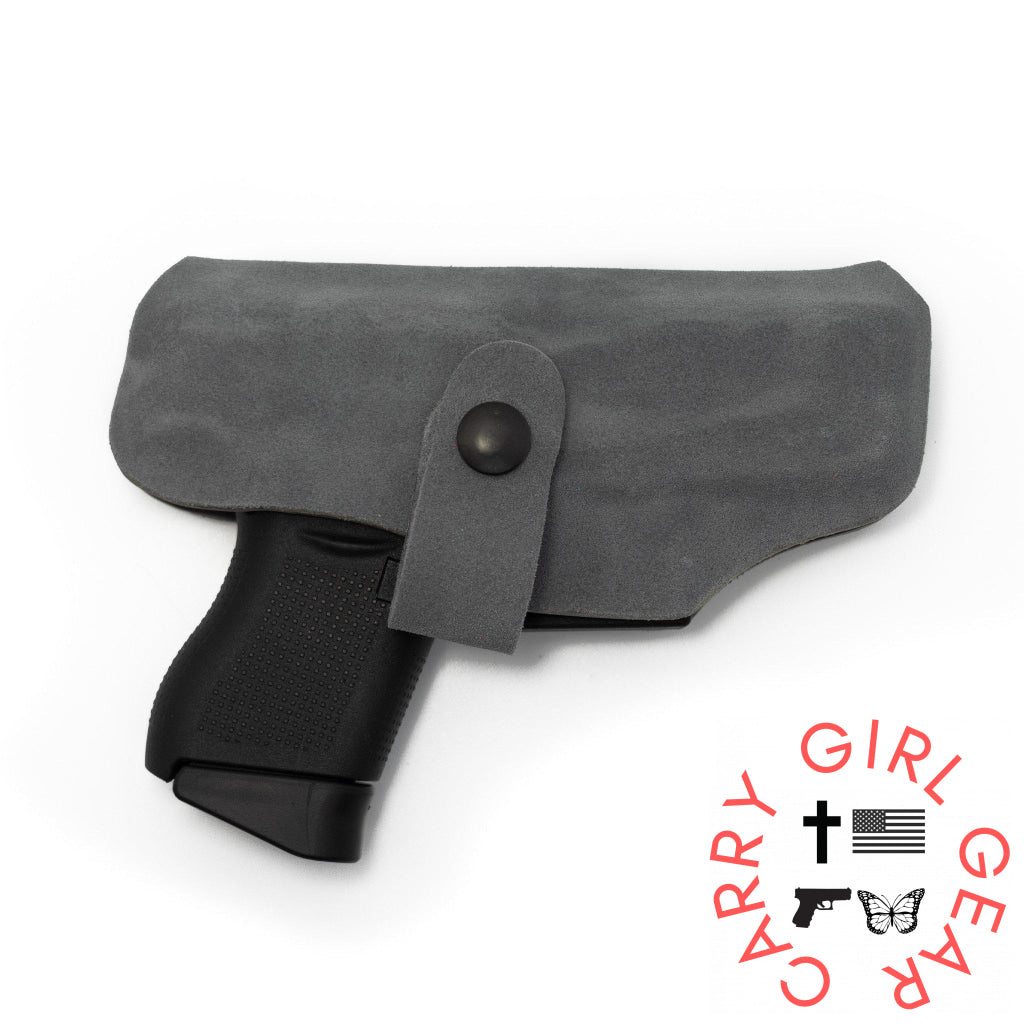 Ruger LCP2 Flashbang Bra Holster Suede Wrapped Teddy Sweater Weather / Right Hand Flashbang - By Gun Fit