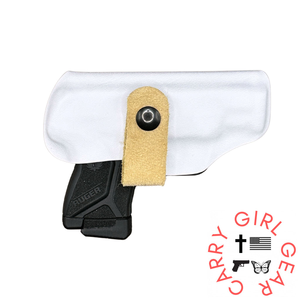 Ruger LCPMAX Flashbang Bra Holster Alpine Snow - Added Retention / Right Hand Flashbang - By Gun Fit