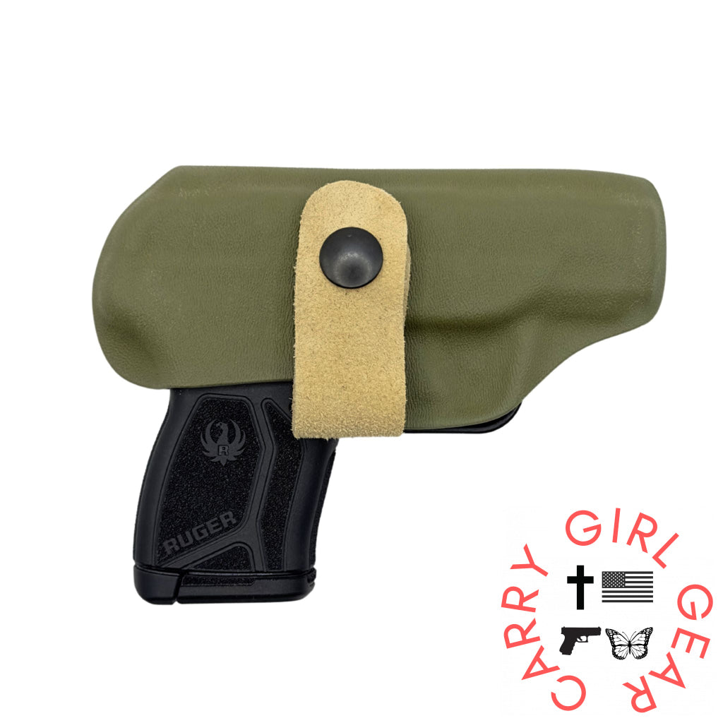 Ruger MAX9 Flashbang Bra Holster Leaf Green - Added Retention / Right Hand Flashbang - By Gun Fit