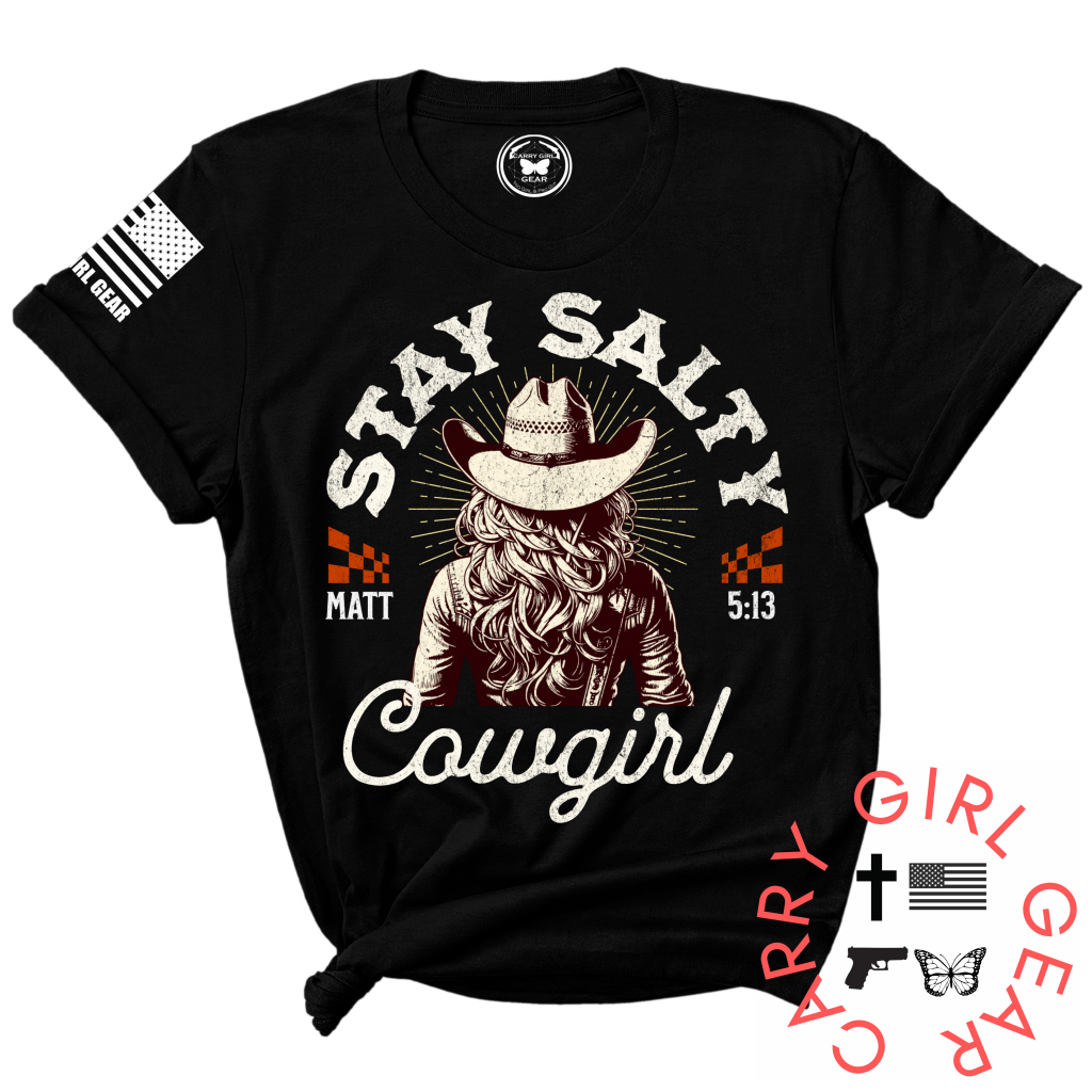 Salty Tee Xs / Black Unisex Cut Cgg Perfect