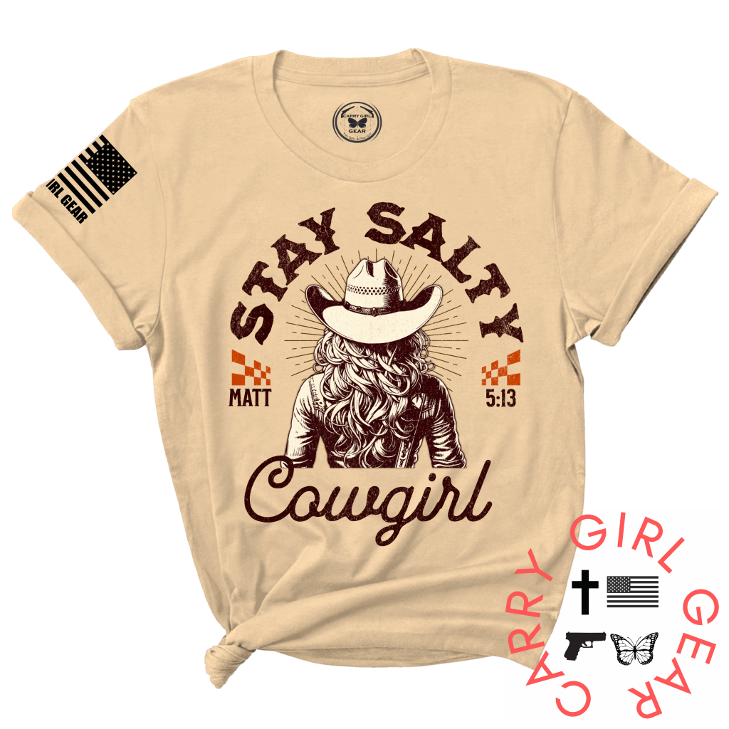 Salty Tee Xs / Cream Unisex Cut Cgg Perfect