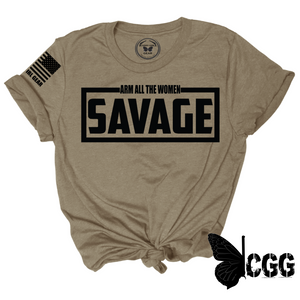 Savage Tee Xs / Latte Unisex Cut Cgg Perfect Tee