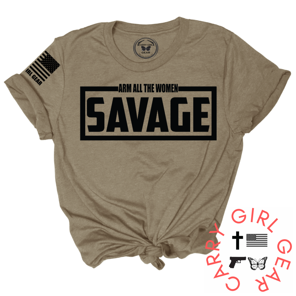 Savage Tee Xs / Latte Unisex Cut Cgg Perfect Tee