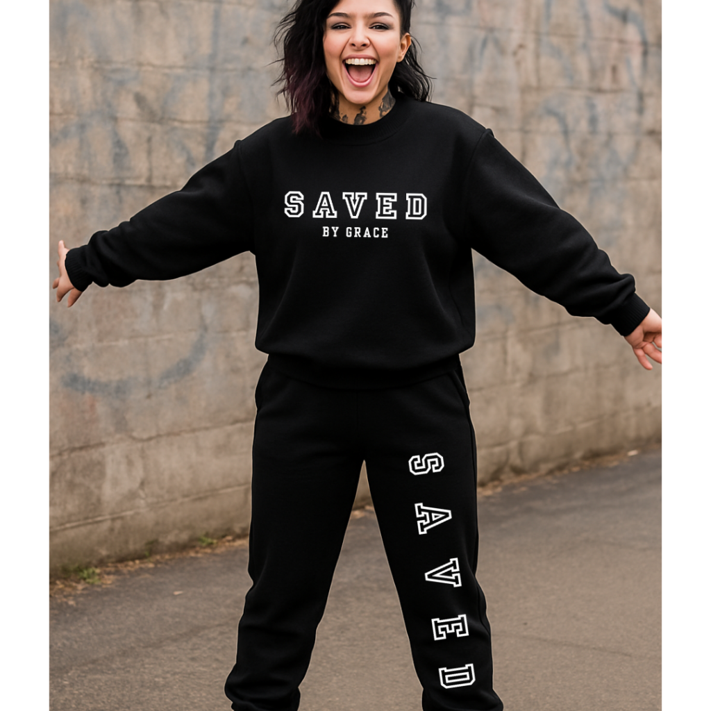 SAVED JOGGER SET BLACK / XS / XS Clothing Set