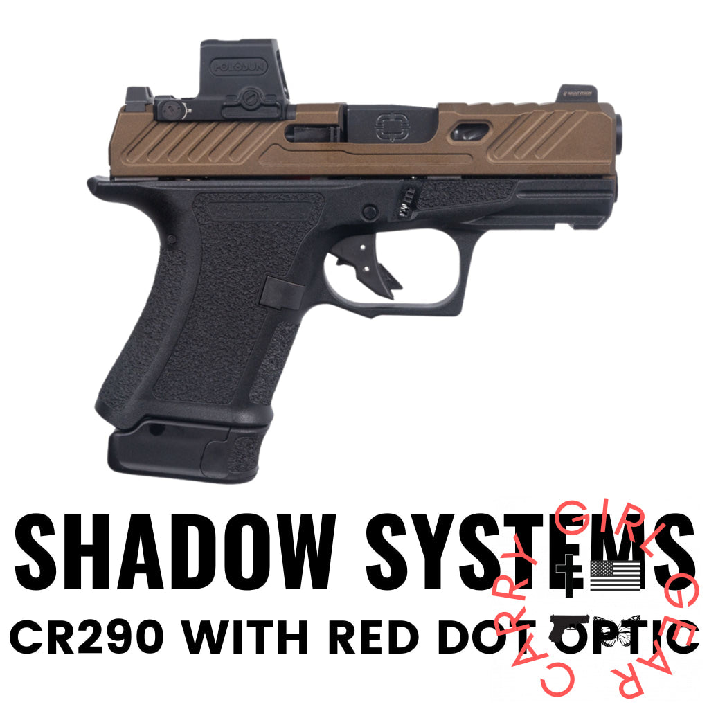 Shadow Systems CR920 with Red Dot Optic Flashbang Bra Holster Flashbang - By Gun Fit