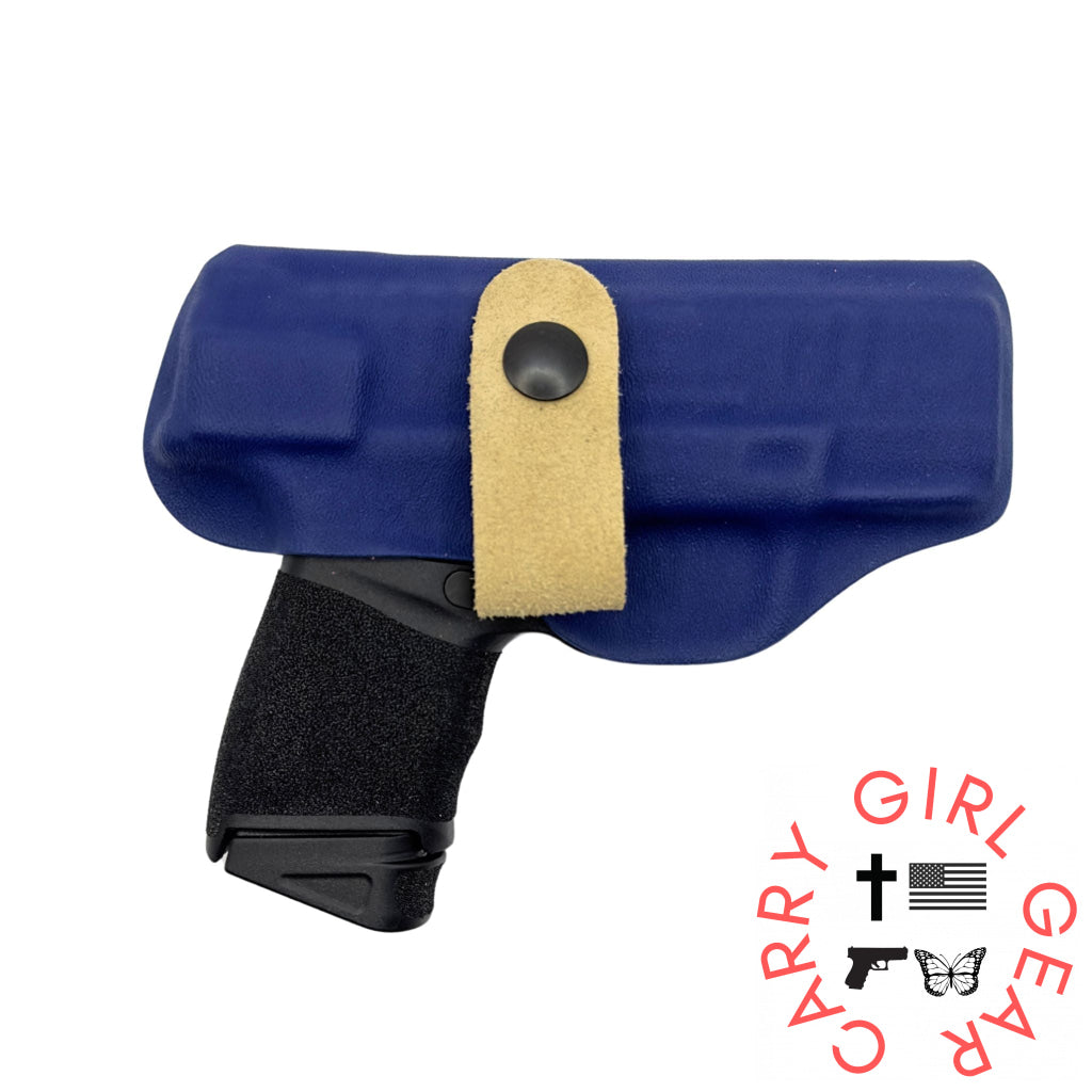 Shadow Systems CR920 with Red Dot Optic Flashbang Bra Holster Police Blue / Right Hand Flashbang - By Gun Fit