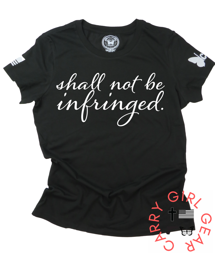 Shall Not **may 2022 Club Tee Xs / Black Womens Cut