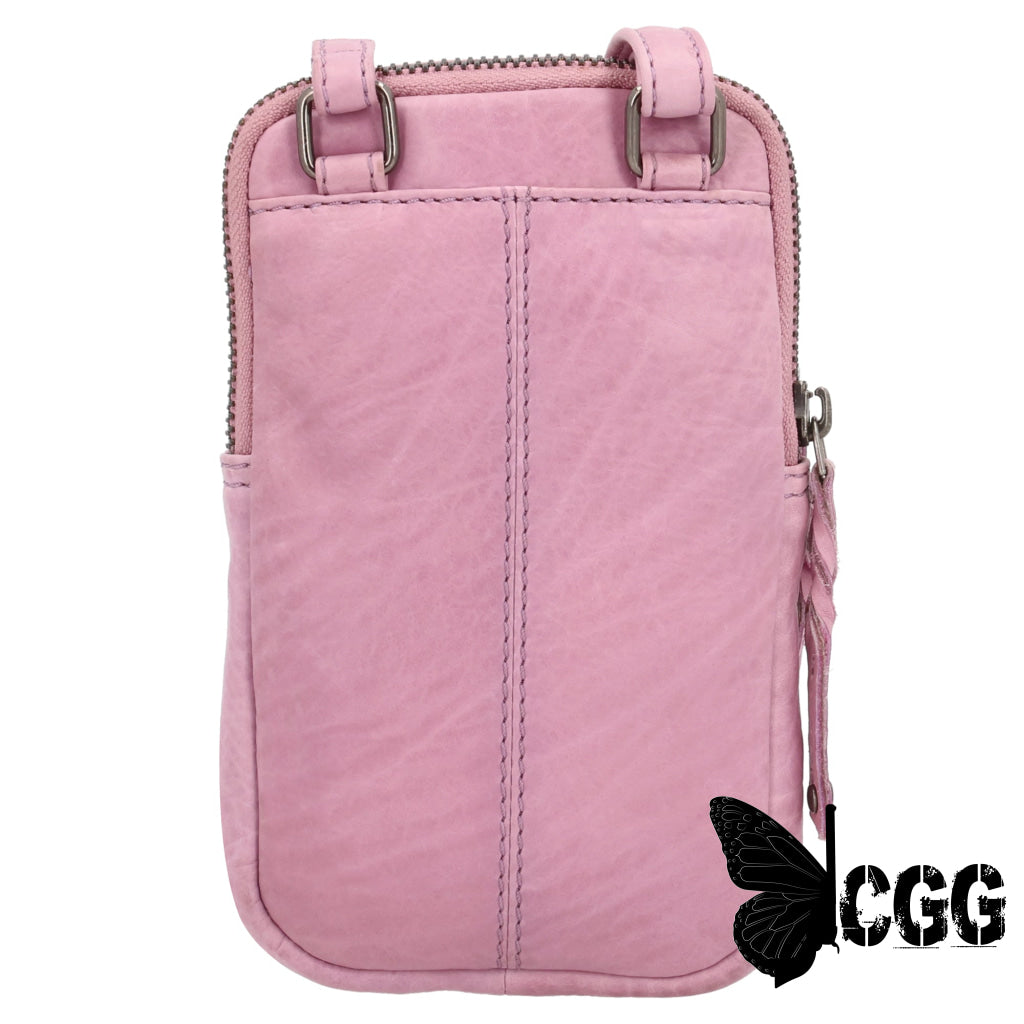 Shay Leather Rfid Crossbody By Lady Conceal For Tasers And Pepper Spray