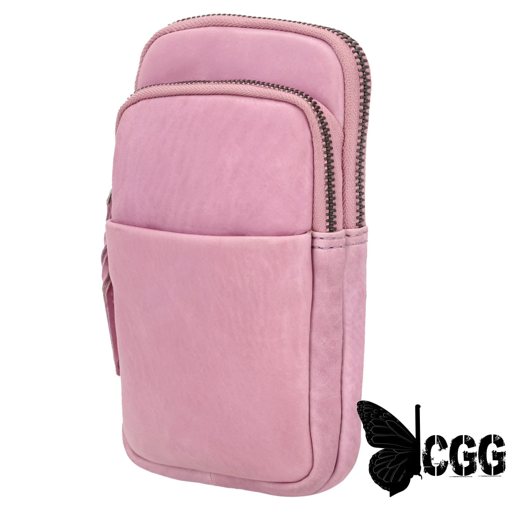 Shay Leather Rfid Crossbody By Lady Conceal For Tasers And Pepper Spray