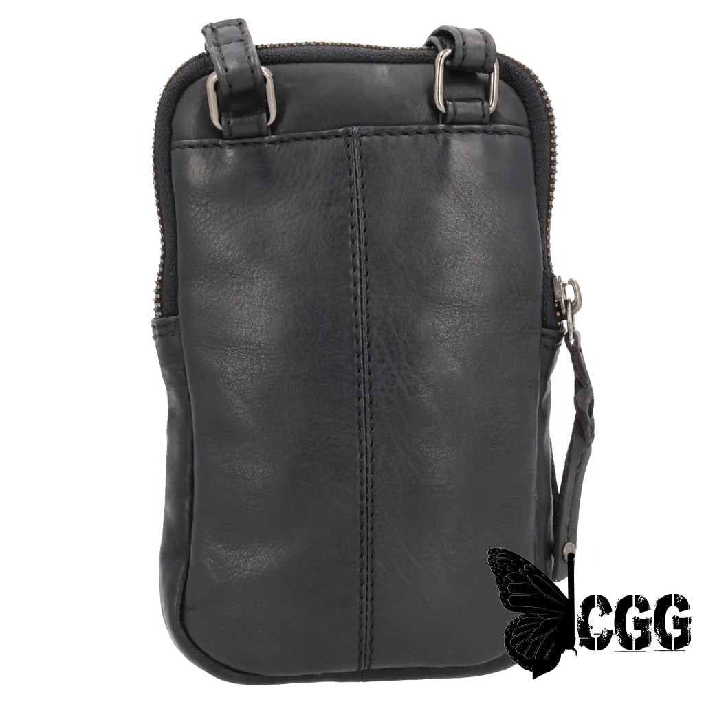 Shay Leather Rfid Crossbody By Lady Conceal For Tasers And Pepper Spray