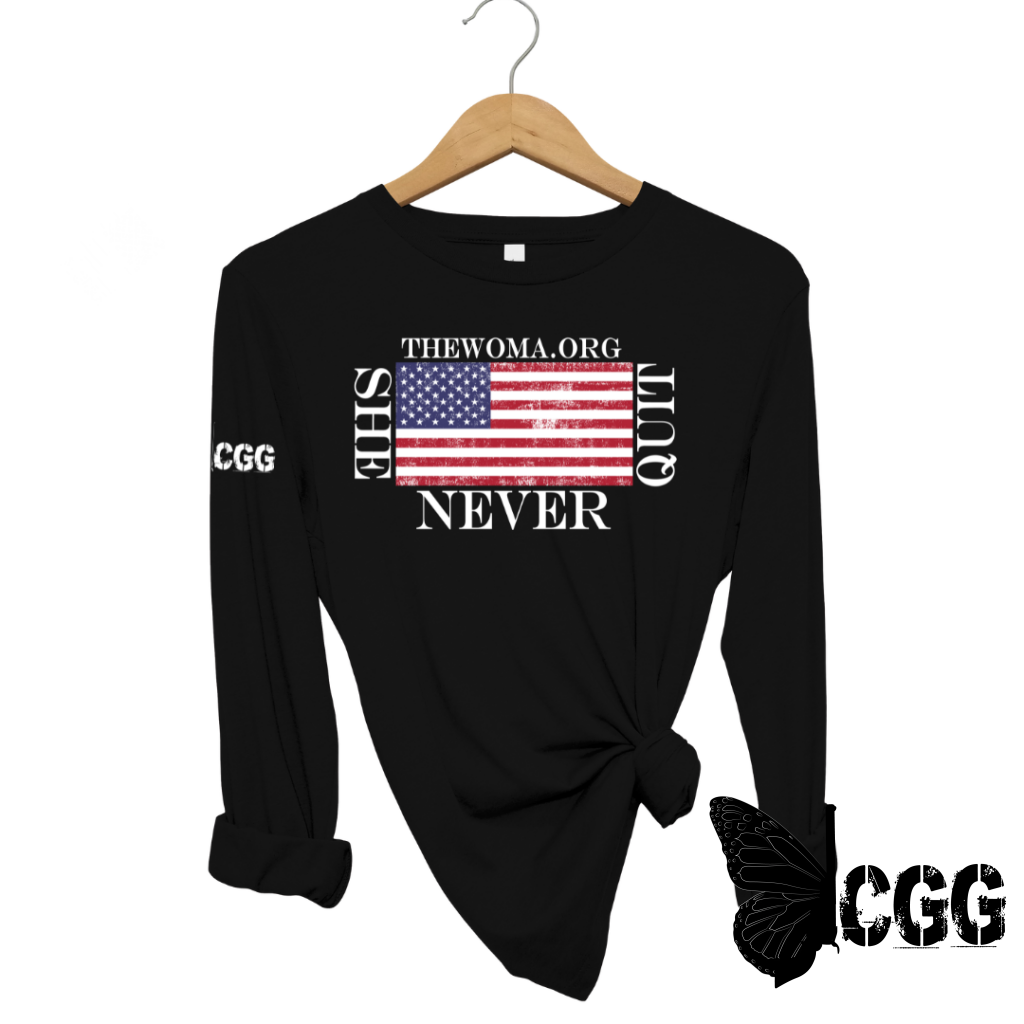 She Never Quit Long Sleeve Long Sleeve