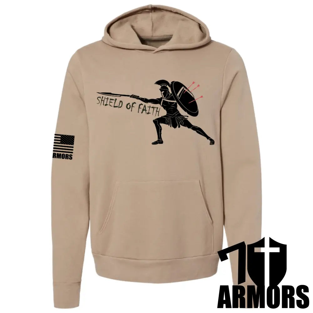 Shield Of Faith Hoodie Sm / Fde