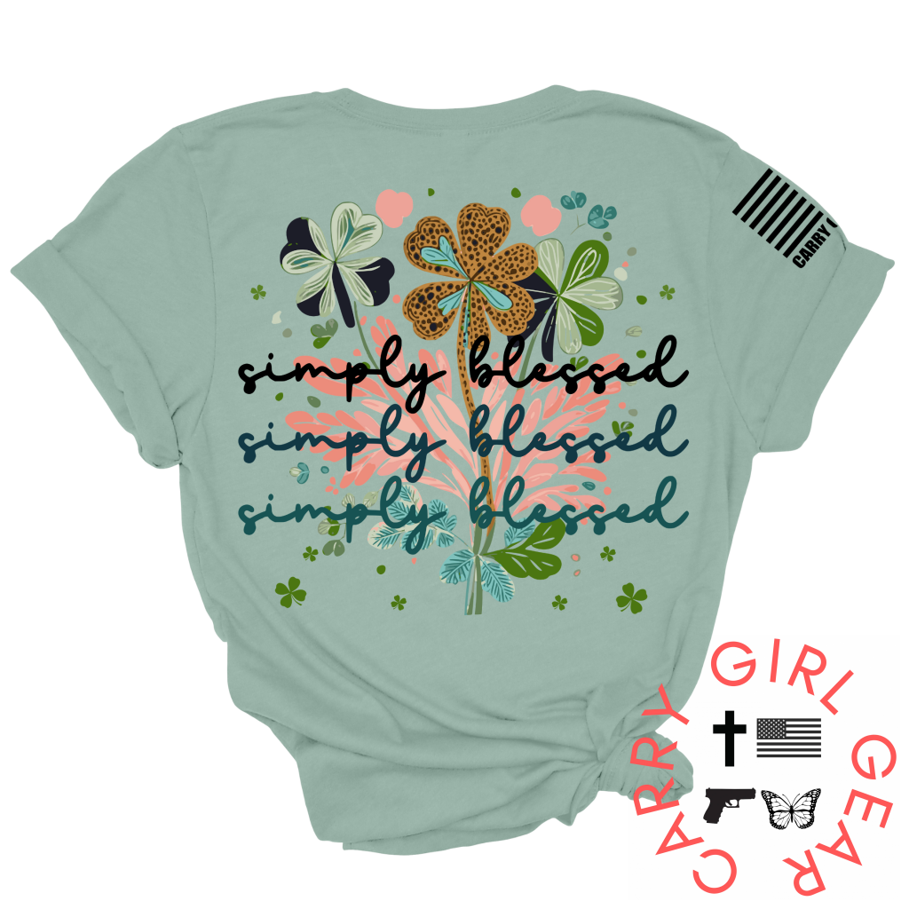 SIMPLY BLESSED TEE CGG PERFECT TEE
