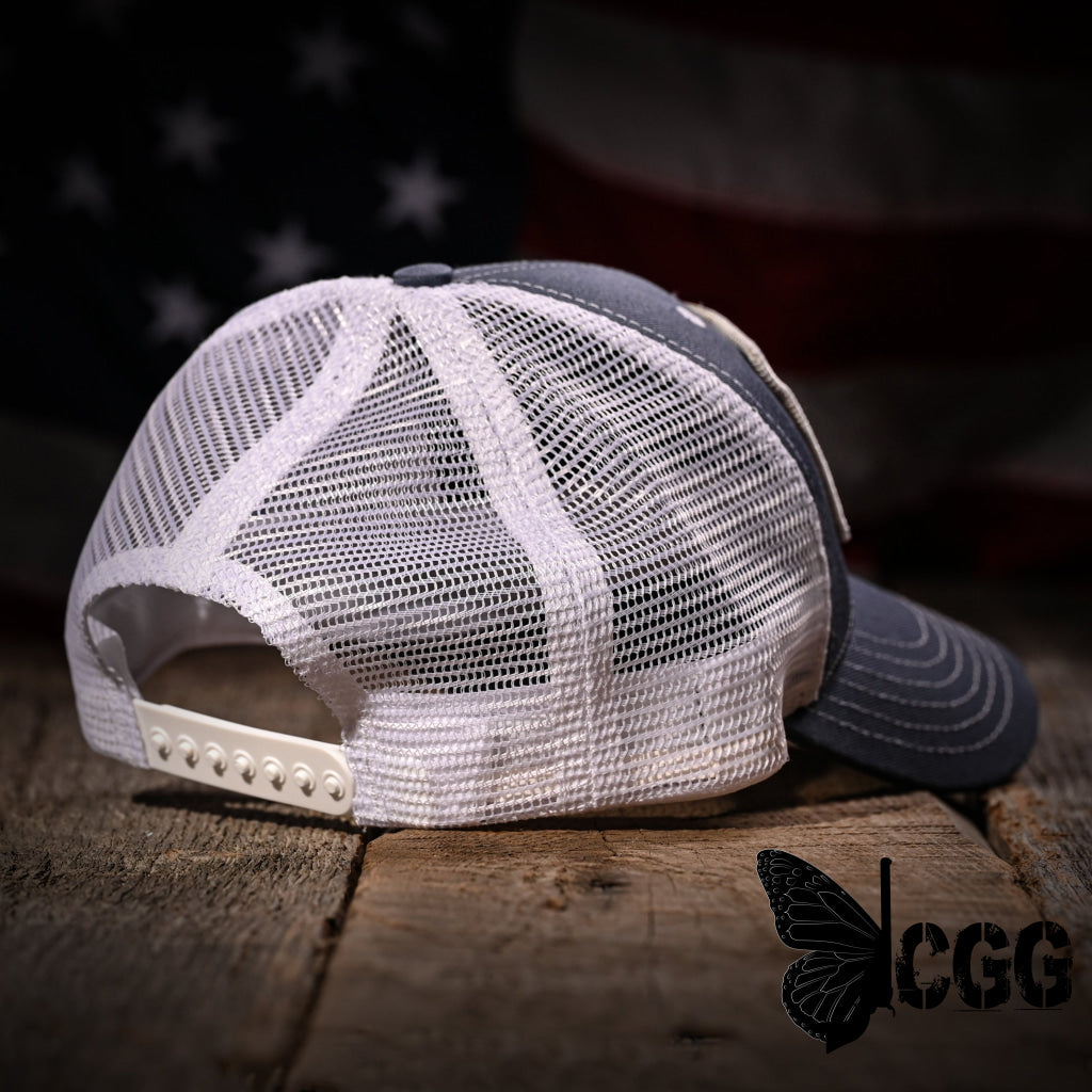 Slate & White Mesh-Back Trucker Hat Hats