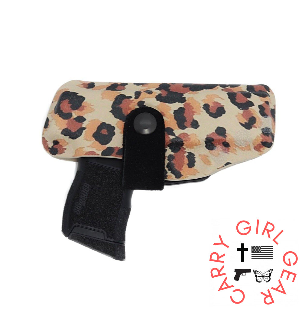 Smith & Wesson.357 Revolver Flashbang Bra Holster Cheetah Print / Right Hand Flashbang - By Gun Fit