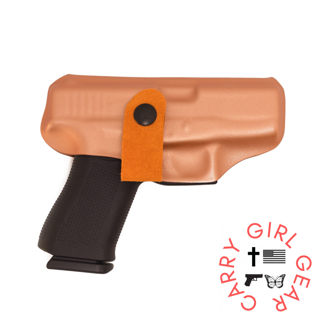 Smith & Wesson Shield Plus Flashbang Bra Holster Metallic Sunkissed - Added Retention / Right Hand Flashbang - By Gun