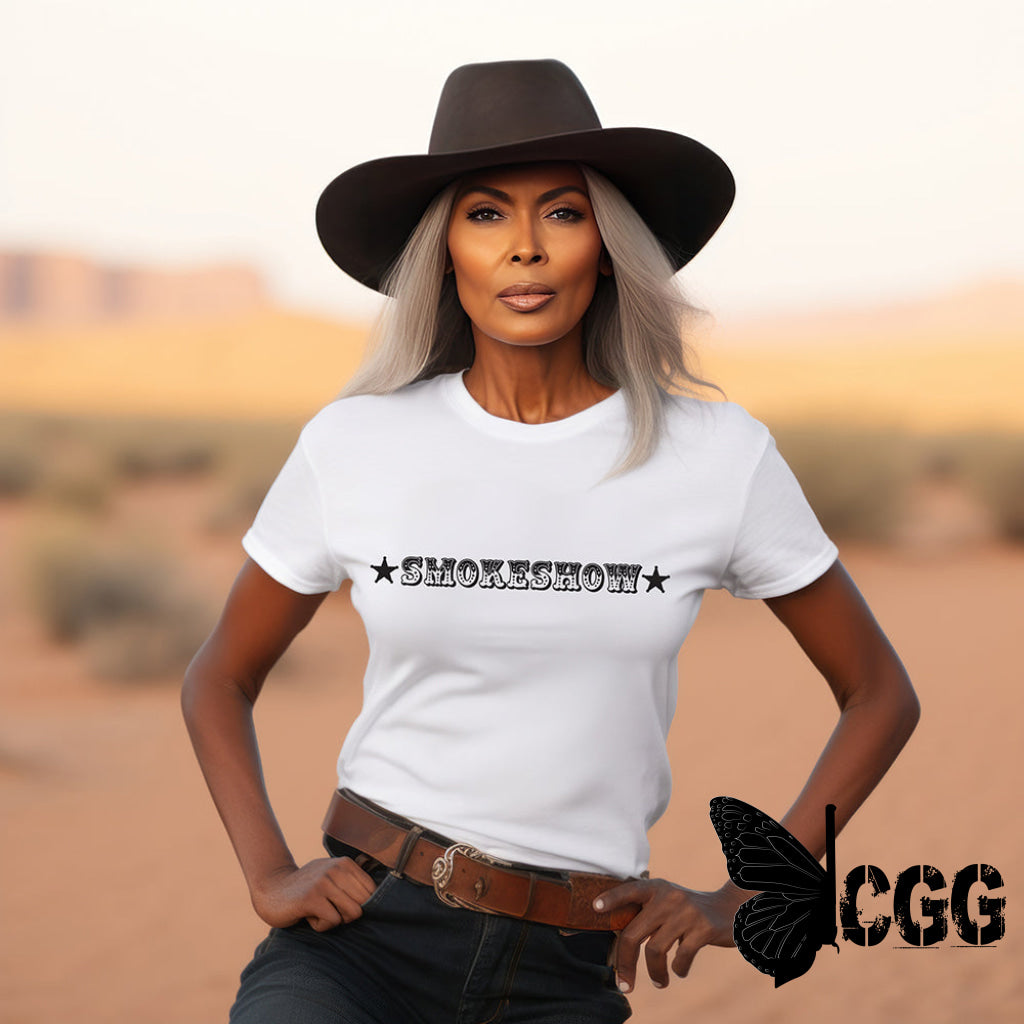 Smokeshow Graphic Tee Shirt For Country Girls- Bourbon Cowgirl T-Shirt