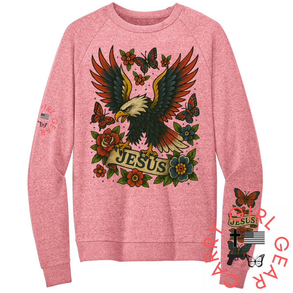 SOARING FAITH Sweatshirt SM / Revival Rose Sweatshirt