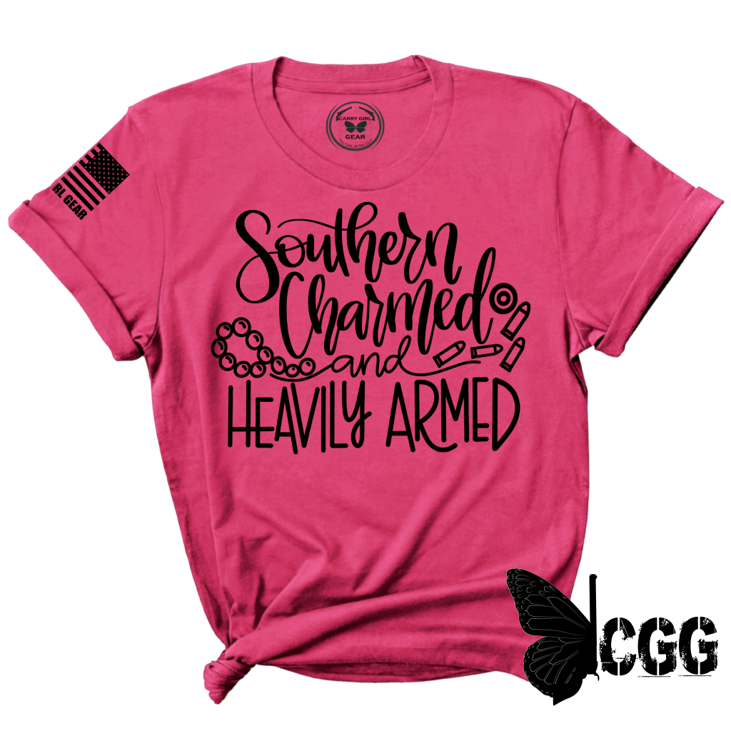 Southern Charmed Tee Xs / Berry Unisex Cut Cgg Perfect Tee