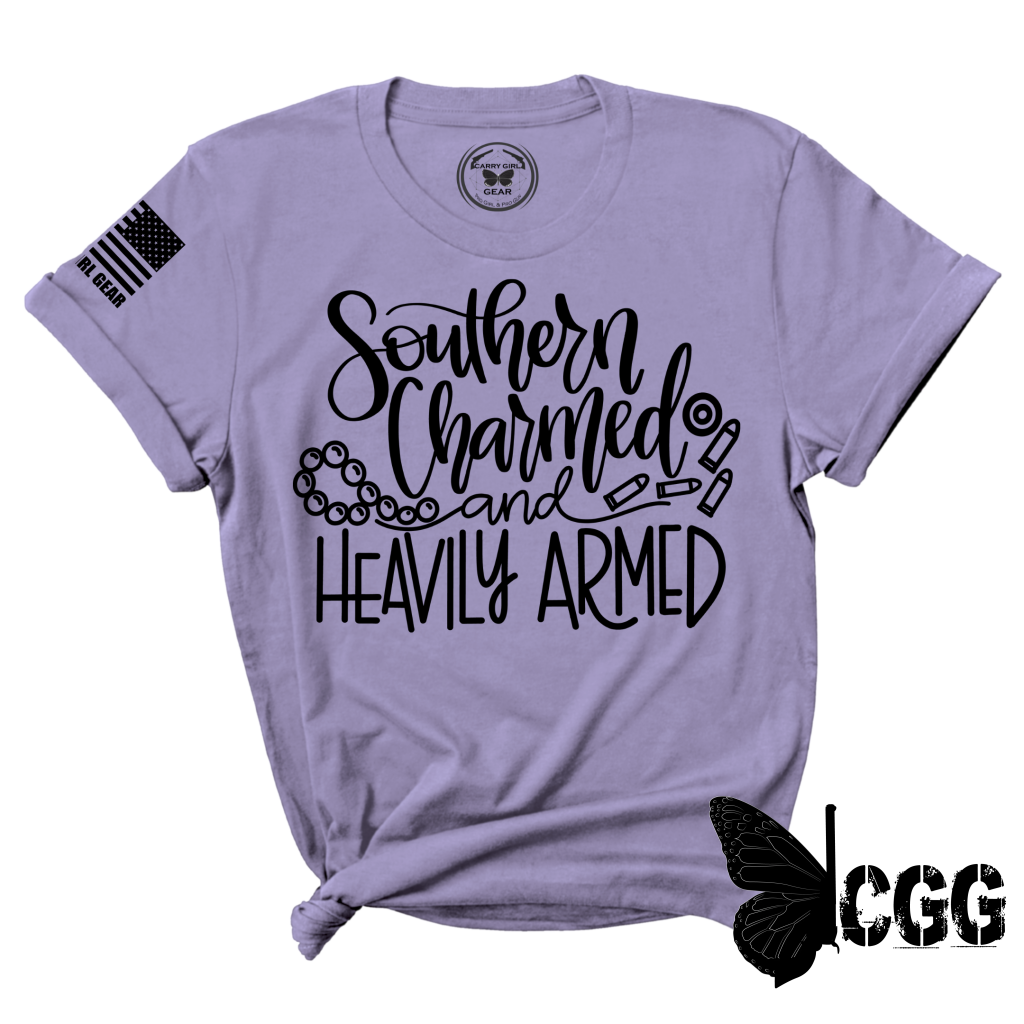 Southern Charmed Tee Xs / Berry Unisex Cut Cgg Perfect Tee