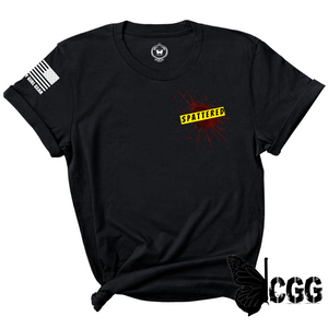 Spattered Podcast Blood Spatter Tee Cgg Perfect