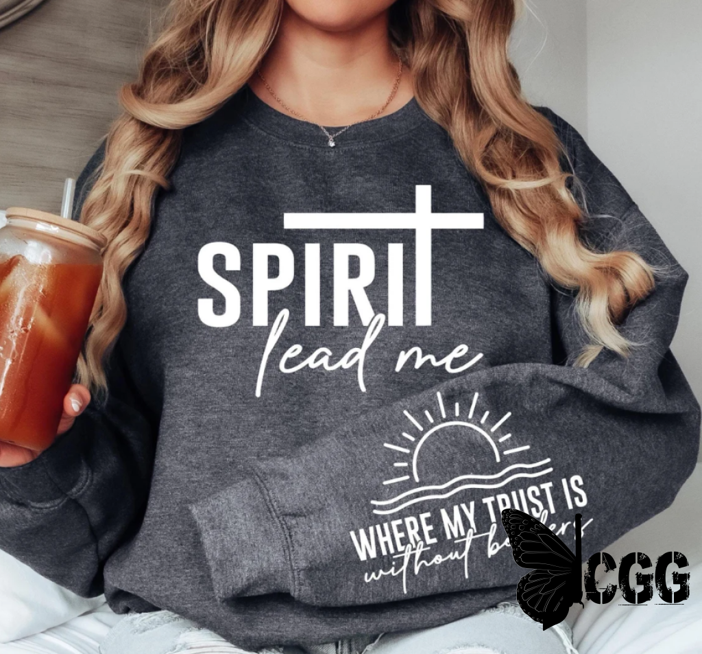 Spirit Lead Me Sweatshirt Sweatshirt / Dark Gray Xs