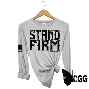 Stand Firm Long Sleeve Steel / Xs