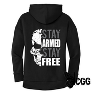 Stay Free Hoodie Jacket Xs / Black