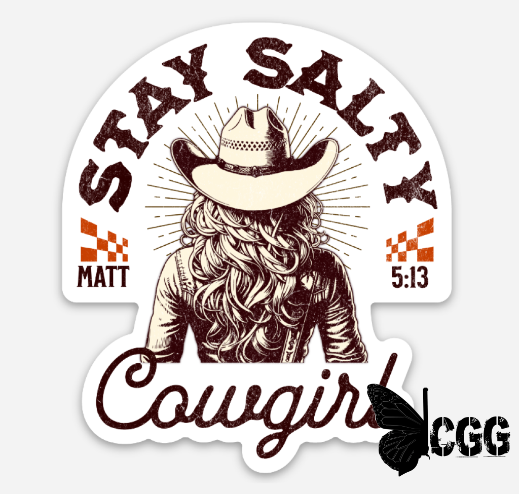 Stay Salty Sticker 3X3