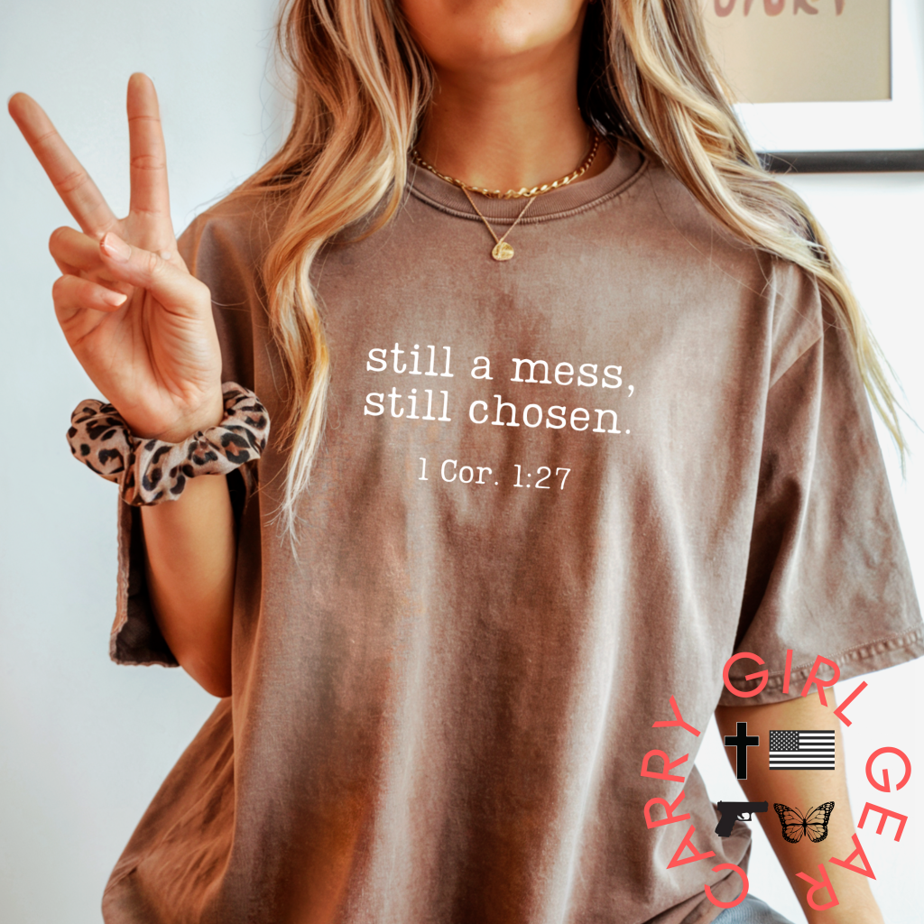 STILL A MESS TEE ESPRESSO / S T-Shirt