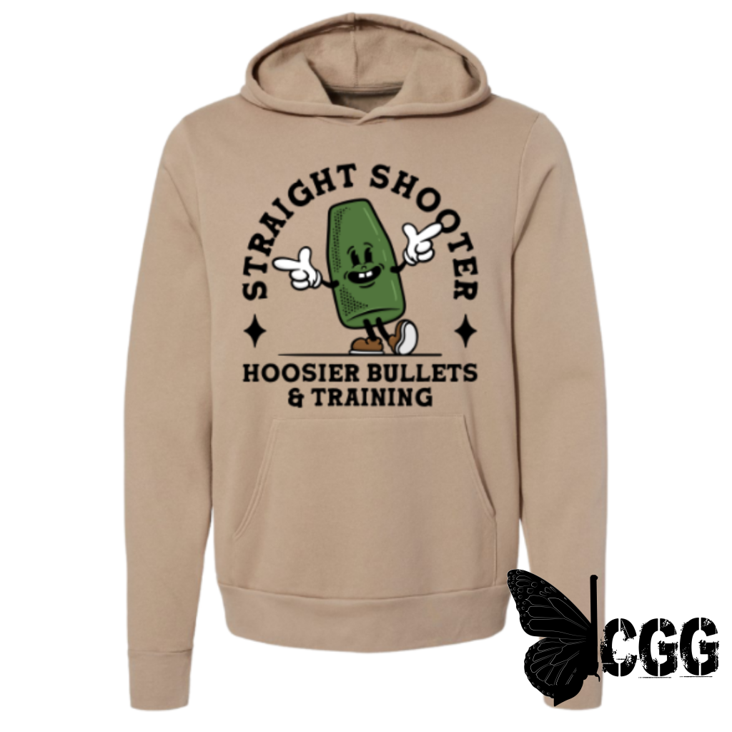 Straight Shooter Hoodie Tan / Xs