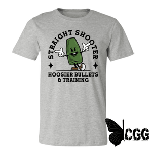 Straight Shooter Tee Xs / Athletic Gray Unisex Cut Cgg Perfect Tee