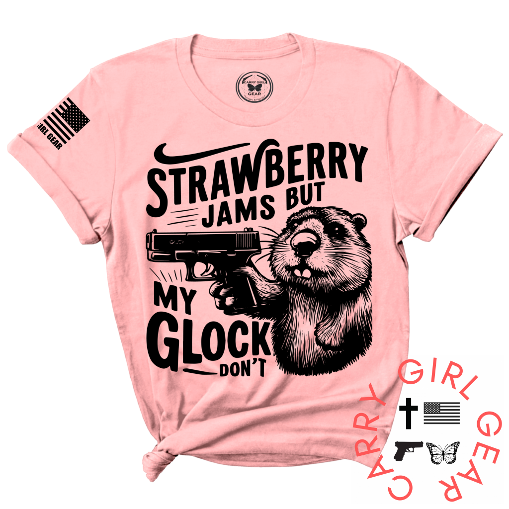 Strawberry Jams Tee Xs / Pink Unisex Cut Cgg Perfect