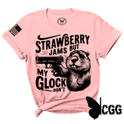 Strawberry Jams Tee Xs / Pink Unisex Cut Cgg Perfect