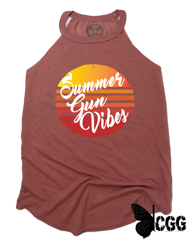 Summer Gun Vibes Badass Tank Xs / Blush Cgg Badass Tank