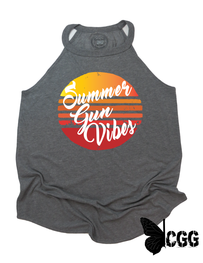 Summer Gun Vibes Badass Tank Xs / Grey Frost Cgg Badass Tank