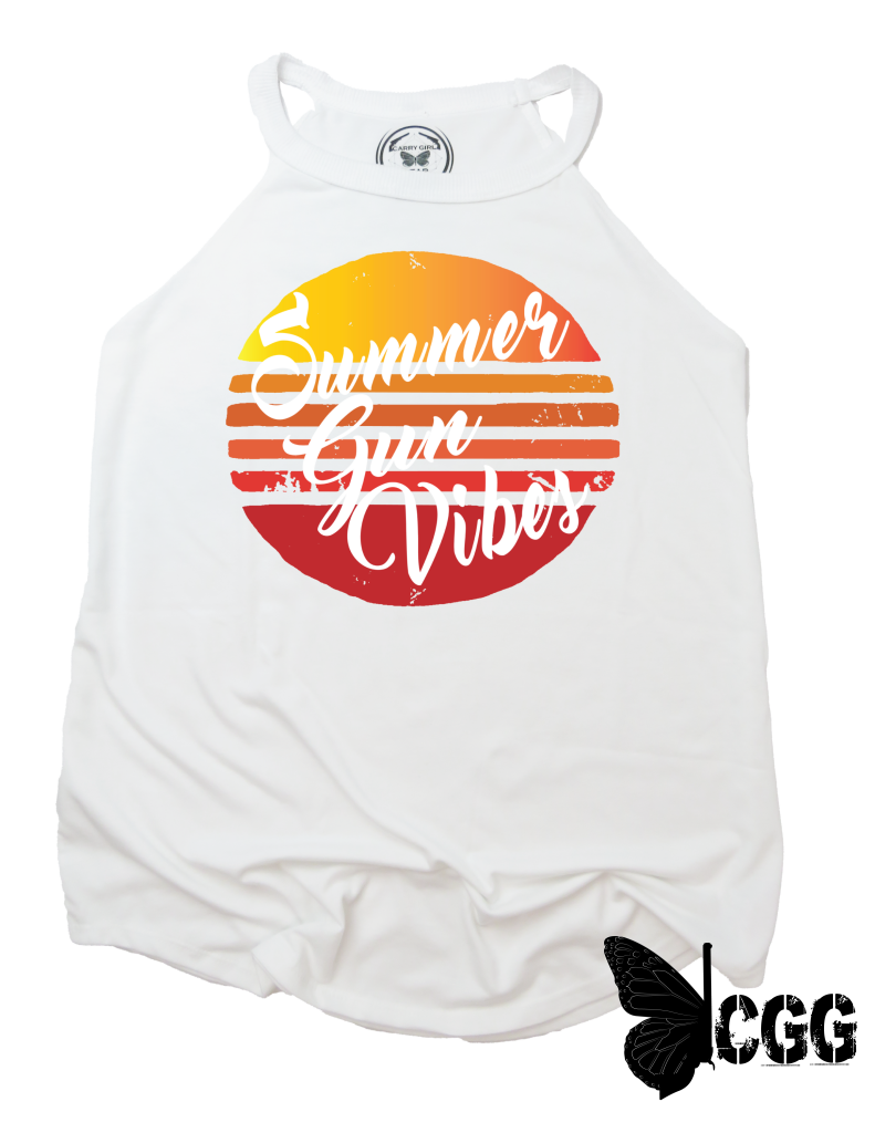 Summer Gun Vibes Badass Tank Xs / White Cgg Badass Tank