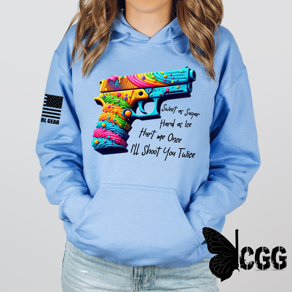 Sweet As Sugar Hard Ice Hoodie Xs / Blue