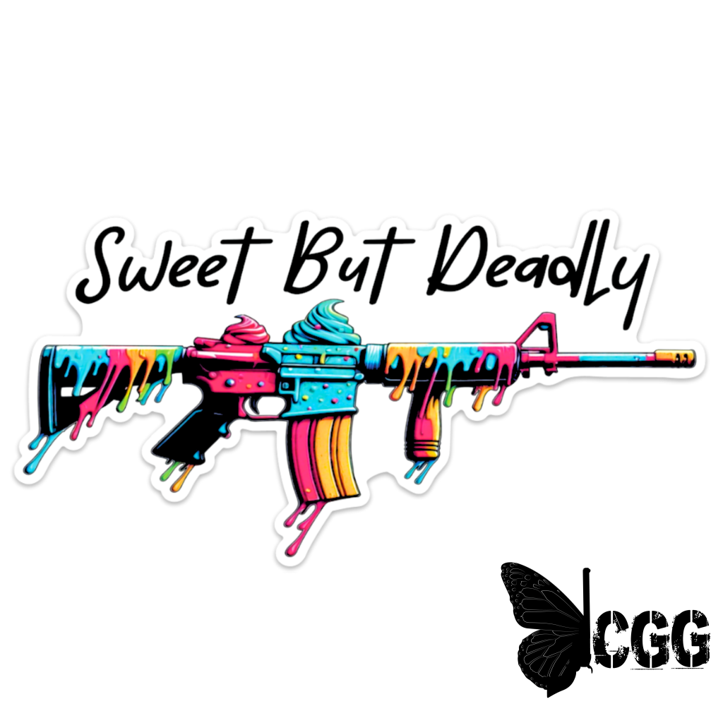 Sweet But Deadly Bumper Sticker Bumper Sticker