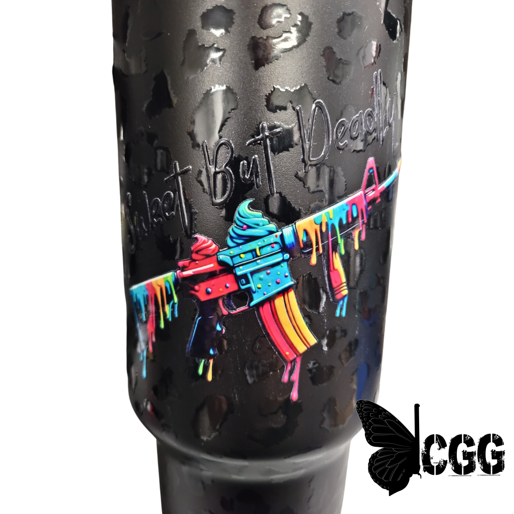 Sweet But Deadly Tumbler Cheetah 40Oz