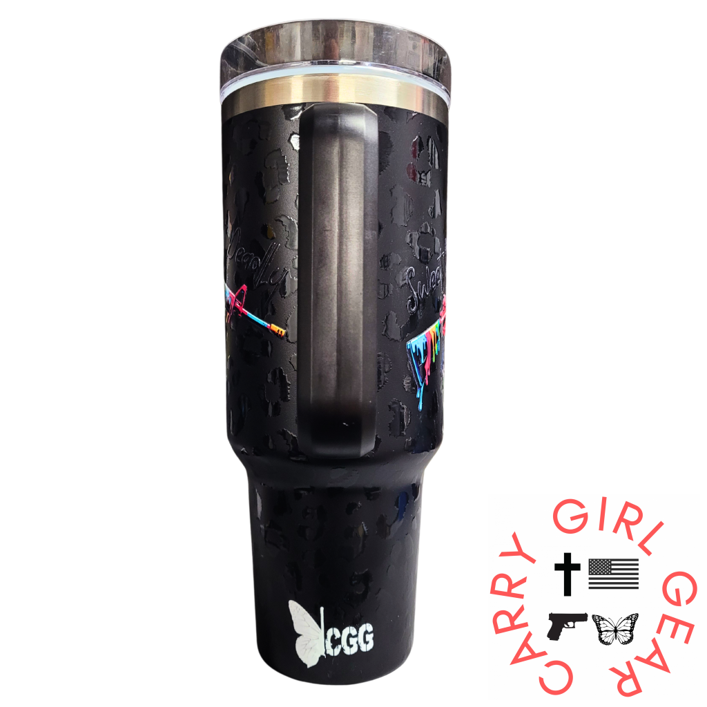 Sweet But Deadly Tumbler Cheetah 40Oz