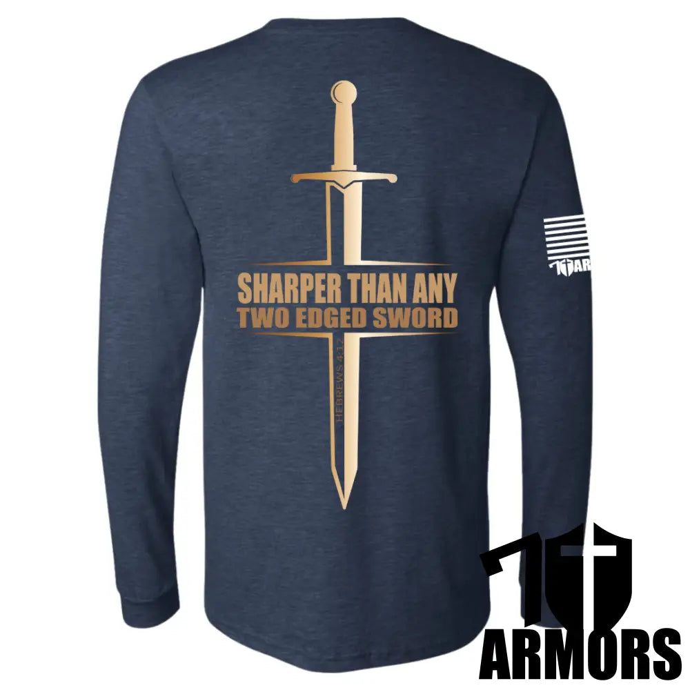 Sword Of The Spirit Long Sleeve Sm / Navy