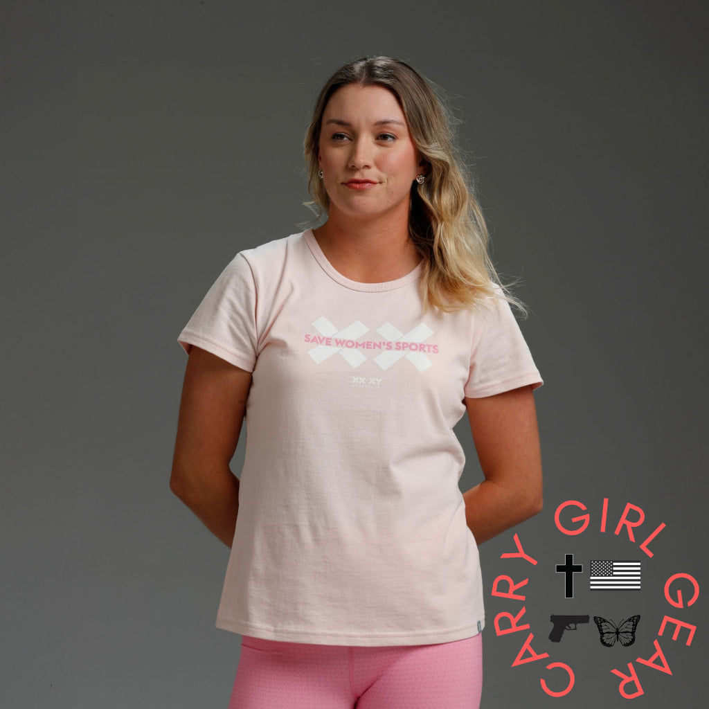 SWS Simple Logo Classic Fit Tee (XX) Light Pink / XS LIB